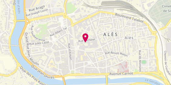 Plan de Agence Reynes, 6 Bis Rue Michelet, 30100 Alès