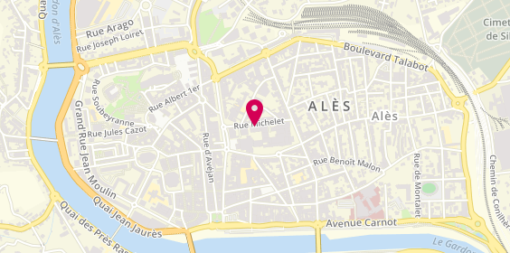 Plan de Dousson Immobilier, 8 Rue Michelet, 30100 Alès