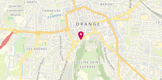 Plan de Le Tuc Immobilier, 4 Tourre, 84100 Orange