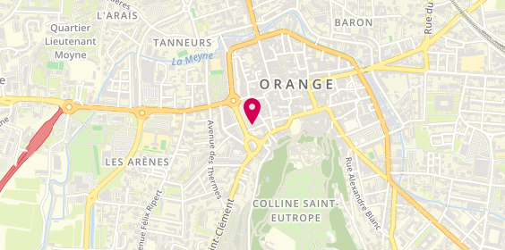 Plan de Le Nid de Provence, 56 Bis Cr Aristide Briand, 84100 Orange