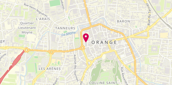 Plan de Barnier Immobilier, 34 Cr Aristide Briand, 84100 Orange