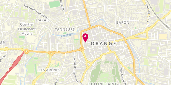 Plan de Agence immobilière Nexity, 32 Cr Aristide Briand, 84100 Orange