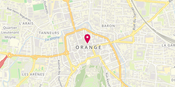 Plan de La Borie Immobilier, 15 place Georges Clemenceau, 84100 Orange