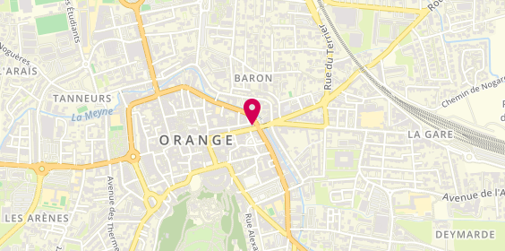 Plan de Zeopie Immobilier, 38 Rue de la République, 84100 Orange
