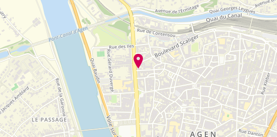 Plan de Legrand & Choisy Immobilier, 44 avenue du Général de Gaulle, 47000 Agen
