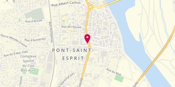 Plan de Orpi Agences No1, Boul. Gambetta, 30130 Pont-Saint-Esprit