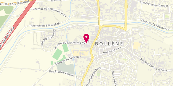 Plan de Semib Plus, 116 avenue du Maréchal Leclerc, 84500 Bollène