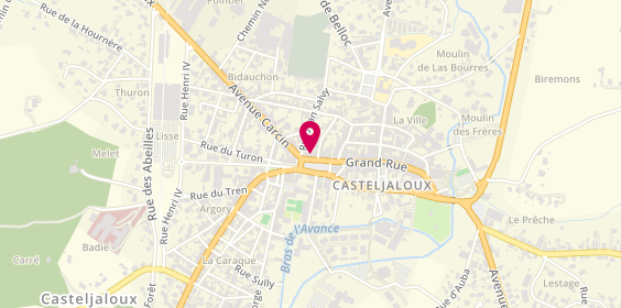 Plan de Marboutin Immobilier, 11 place Gambetta, 47700 Casteljaloux