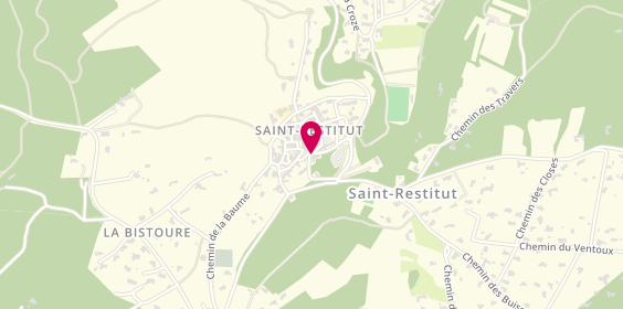 Plan de Christine Miranda immobilier, 4 Place de la Liberation, 26130 Saint-Restitut