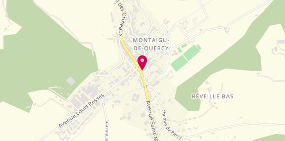 Plan de Quercy Gascogne Immobilier, 2 place Mercadiel, 82150 Montaigu-de-Quercy