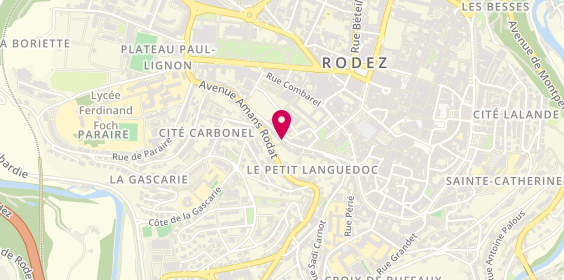 Plan de Idéal Immobilier, 9 avenue Louis Lacombe, 12000 Rodez
