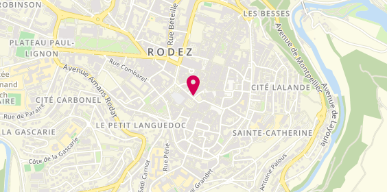 Plan de Laforet Immobilier, 16 place Charles de Gaulle, 12000 Rodez