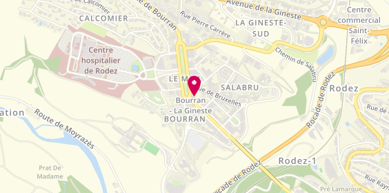 Plan de Espace Immo Aveyron, 22 avenue Jean Monnet, 12000 Rodez