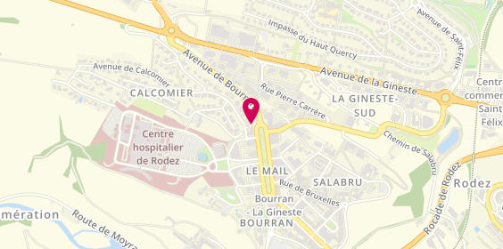 Plan de Stephane Plaza Immobilier, 15 avenue de Bourran, 12000 Rodez