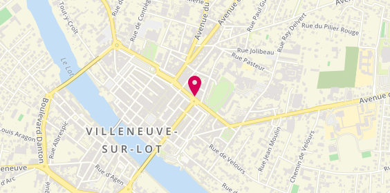 Plan de Human Immobilier, 8 Boulevard Bernard Palissy, 47300 Villeneuve-sur-Lot
