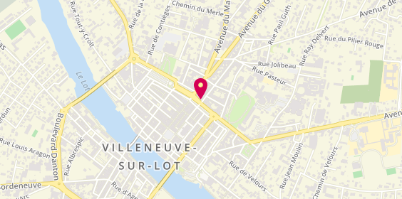 Plan de MPG Immobilier, 2 place de la Libération, 47300 Villeneuve-sur-Lot