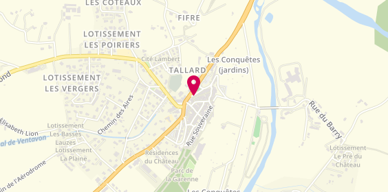 Plan de Tallard Immo, 8 Bis Rue du Barry, 05130 Tallard