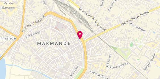 Plan de Agence Immo - Maurig Immobilier, 9 Boulevard Gambetta, 47200 Marmande