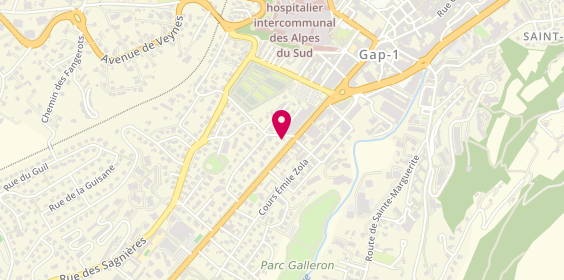 Plan de Stéphane Plaza Immobilier, 1 Rue Louis Comte, 05000 Gap