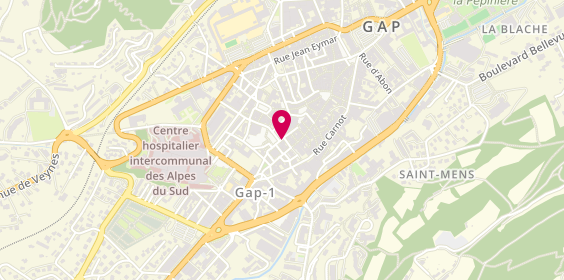 Plan de MS Syndic, 7 place Saint-Arnoux, 05000 Gap