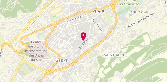 Plan de MS Immobilier, 24 Rue Carnot, 05000 Gap