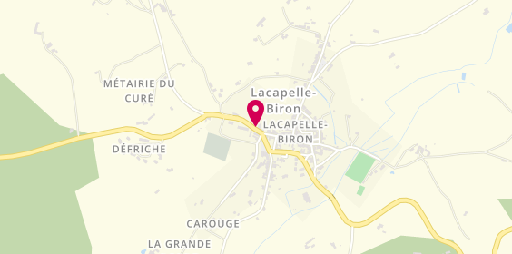 Plan de Agence Gariba, 5005A Route des Bastides, 47150 Lacapelle-Biron