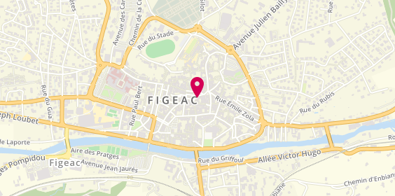 Plan de Ifergane Immobilier, 5 place Carnot, 46100 Figeac