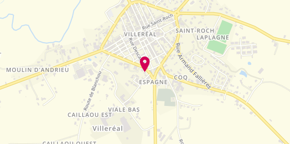 Plan de Sud Périgord Gestion, Boulevard de Plaisance, 47210 Villeréal