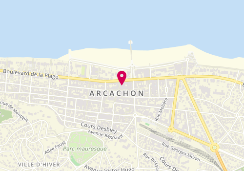 Plan de Foncia Arcachon Immobilier, Les Villas Barbanes Place Roger Expert, 33120 Arcachon