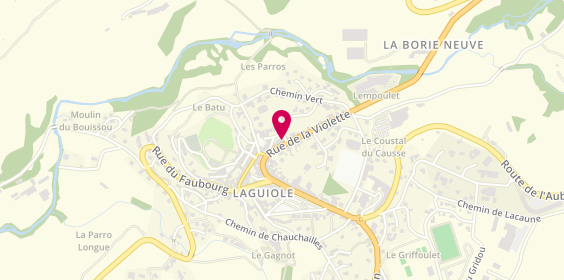 Plan de Laforêt Immobilier, 19 Rue de la Violette, 12210 Laguiole