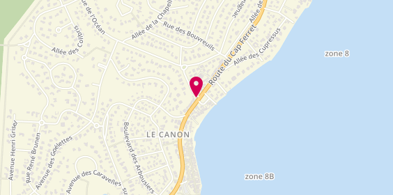 Plan de Human Immobilier, 153 Route du Cap Ferret, 33950 Lège-Cap-Ferret