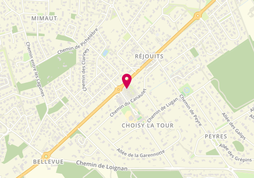 Plan de Clt Immobilier, 12 place Choisy Latour, 33610 Cestas