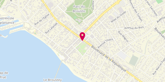 Plan de Human Immobilier, 145 Boulevard de la République, 33510 Andernos-les-Bains