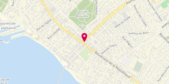 Plan de Foulon Immobilier, 2 Avenue Bordeaux, 33510 Andernos-les-Bains