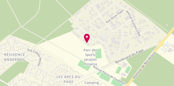 Plan de Agence des Sables, 24 Rue Panhard-Levassor, 33510 Andernos-les-Bains