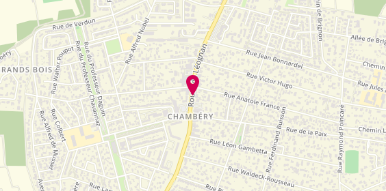 Plan de Charly Immobilier & Patrimoine, 58 Léognan, 33140 Villenave-d'Ornon
