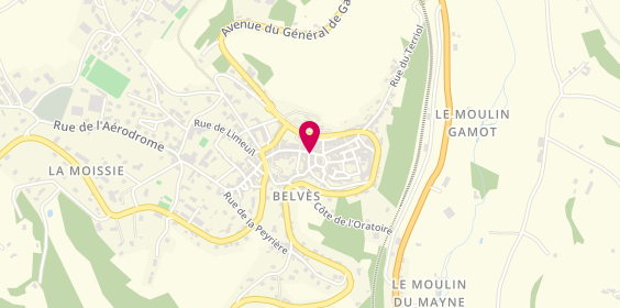 Plan de Perigord Immo, 5 Rue Jacques Manchotte, 24170 Pays-de-Belvès