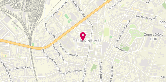 Plan de Orpi UBB Immobilier, 16 Rue des Terres Neuves, 33130 Bègles