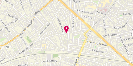 Plan de Lalanne Immobilier, 82 Rue du Xiv Juillet, 33400 Talence