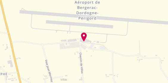 Plan de Beaux Villages Immobilier - Les Cles Imm, Aéroport Bergerac Route d'Agen, 24100 Bergerac
