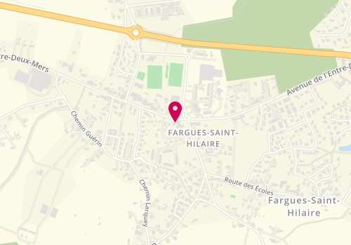 Plan de NCI Immobilier, 62 avenue de l'Entre- 2 Mers, 33370 Fargues-Saint-Hilaire