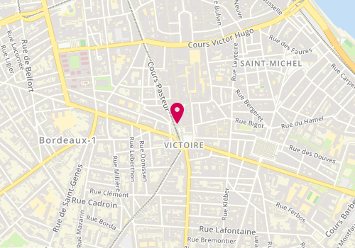 Plan de FONCIA | Agence Immobilière | Achat-Vente | Bordeaux | Place de la Victoire, 29 place de la Victoire, 33000 Bordeaux