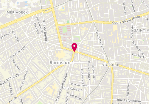 Plan de Human Immobilier, 25 Cr Aristide Briand, 33000 Bordeaux