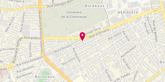 Plan de Citya Burdigala, 202 Rue d'Ornano, 33000 Bordeaux