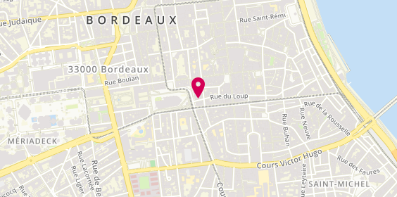 Plan de Agence immobilière - j'Habite en Ville / Khepri - Bordeaux, 89 Rue du Loup, 33000 Bordeaux
