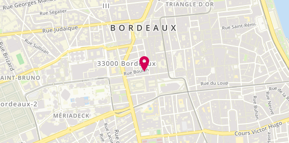 Plan de Agence immobilière Ag9, 8 Rue Boulan, 33000 Bordeaux