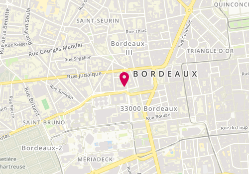 Plan de Bordeaux Immo 9, 45 Rue Georges Bonnac, 33000 Bordeaux