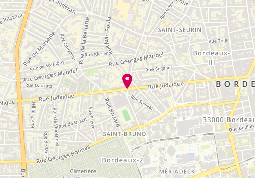 Plan de Bordeaux Immobilier Entreprises, Immeuble le Capitole 180 Judaïque, 33000 Bordeaux