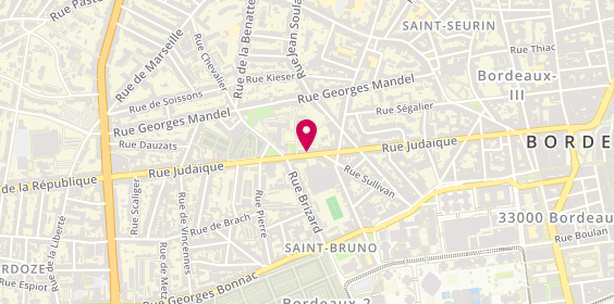 Plan de Stéphane Plaza Immobilier, 173 Bis Rue Judaïque, 33000 Bordeaux