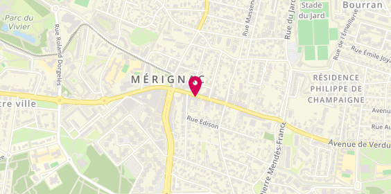 Plan de FONCIA | Agence Immobilière | Achat-Vente | Mérignac | Avenue de Verdun, 482 avenue de Verdun, 33700 Mérignac